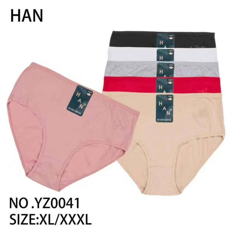 Majtki damskie Roz XL-3XL, Mix kolor Paczka 24 szt